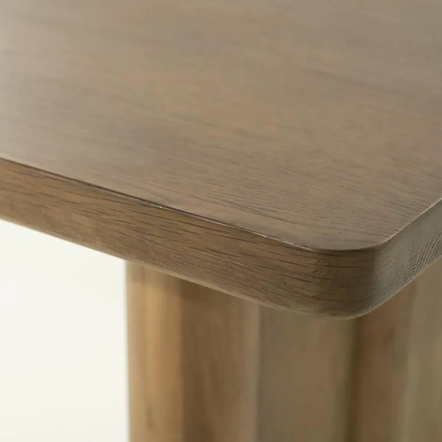 Eleonora Eettafel Jake 180x100 cm - bruin