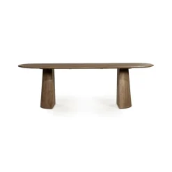 Eleonora Eettafel Lune 240x105 cm - lichtbruin