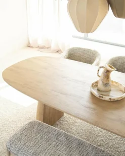 Eleonora Eettafel Lune 240x105 cm - naturel