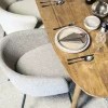 Eleonora Eettafel Tabassum Teak - diverse afmetingen