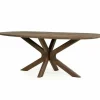 Eleonora Eettafel Tycho 210x110 cm - lichtbruin
