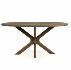 Eleonora Eettafel Tycho 160x110 cm - lichtbruin