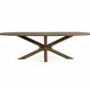 Eleonora Eettafel Tycho 260x110 cm - lichtbruin