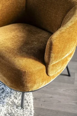Eleonora Fauteuil David - mosterd Safari