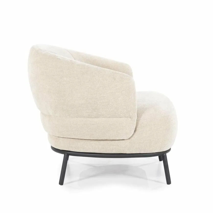 Eleonora Fauteuil David - taupe Safari