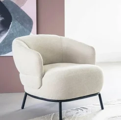 Eleonora Fauteuil David - beige Safari