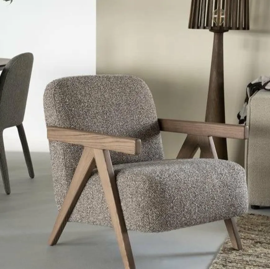 Eleonora Fauteuil Francis - taupe Flou