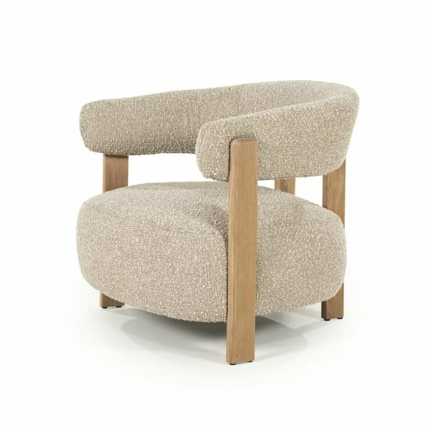 Eleonora Fauteuil Lola - bruin Hush