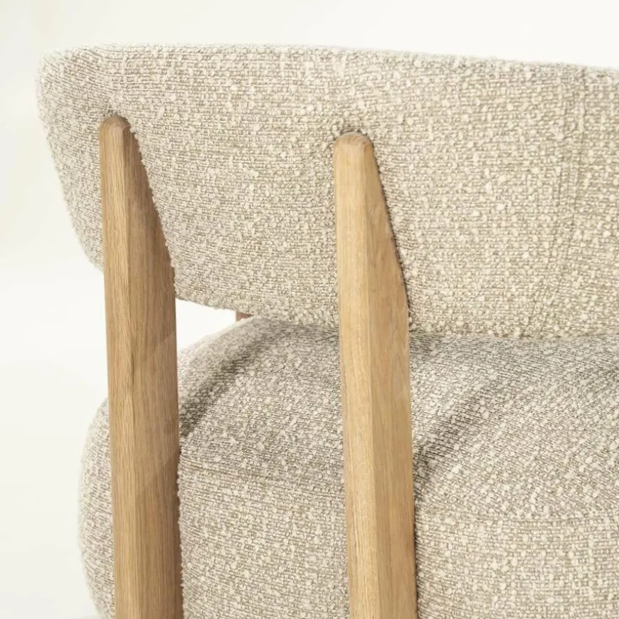 Eleonora Fauteuil Lola - bruin Hush