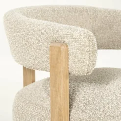 Eleonora Fauteuil Lola - taupe Hush