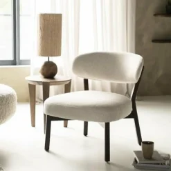 Eleonora Fauteuil Mikky bruin - beige Moon