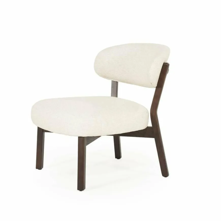 Eleonora Fauteuil Mikky bruin - beige Moon