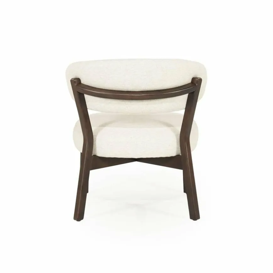 Eleonora Fauteuil Mikky bruin - beige Moon