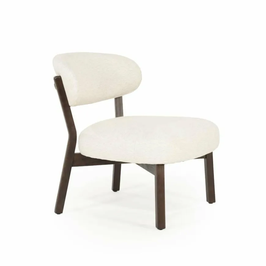 Eleonora Fauteuil Mikky bruin - beige Moon