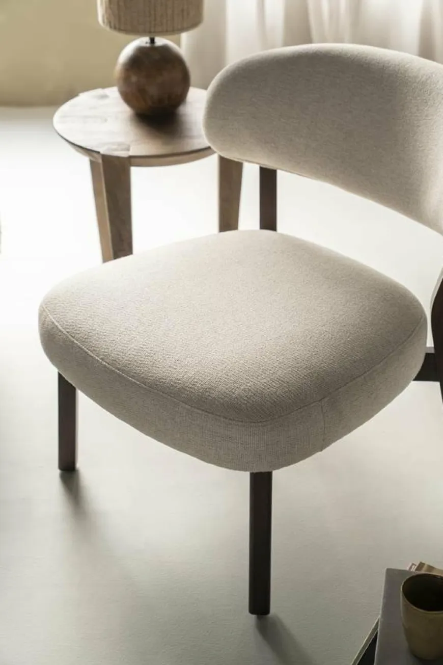 Eleonora Fauteuil Mikky bruin - beige Moon