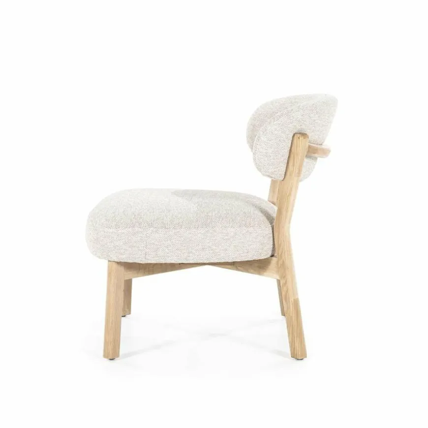 Eleonora Fauteuil Mikky naturel - taupe Moon