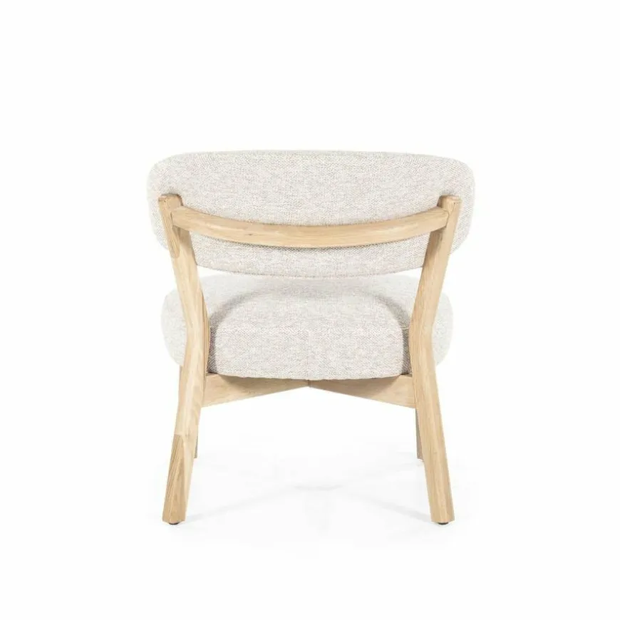 Eleonora Fauteuil Mikky naturel - taupe Moon