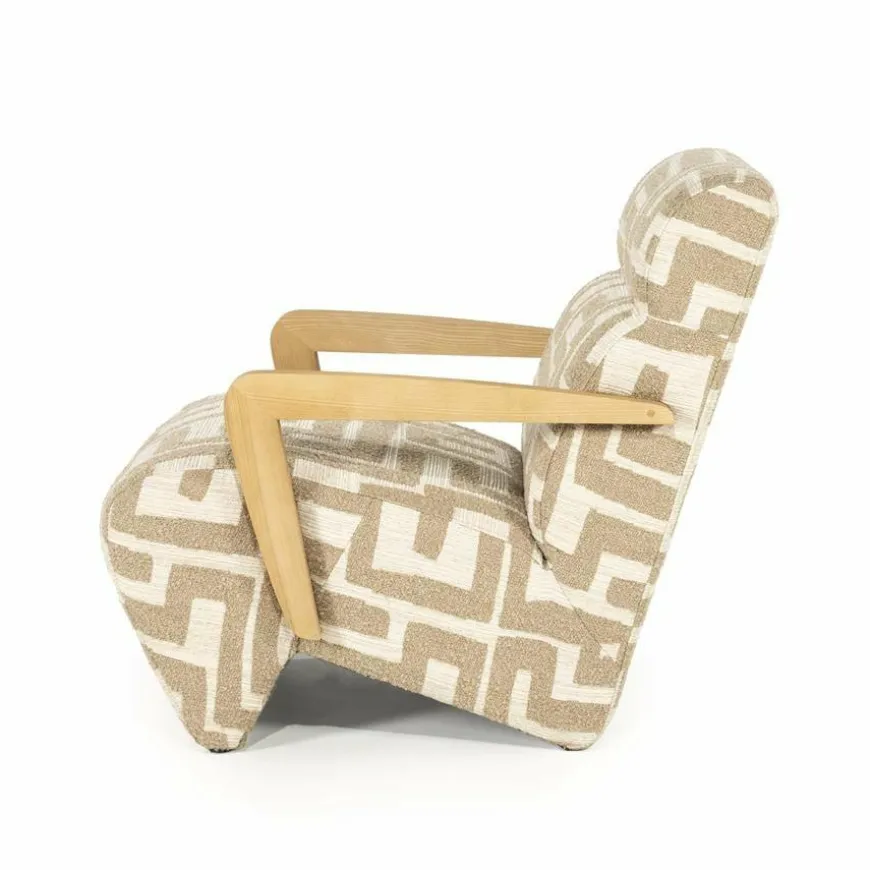 Eleonora Fauteuil Olek - taupe Libre