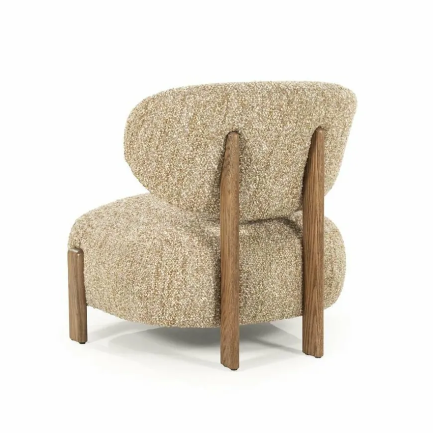 Eleonora Fauteuil Reza bruin - taupe Bay