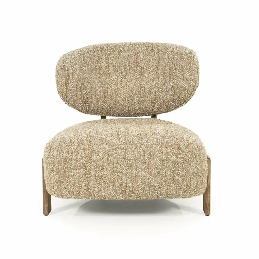 Eleonora Fauteuil Reza bruin - taupe Bay