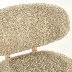 Eleonora Fauteuil Reza naturel - taupe Bay