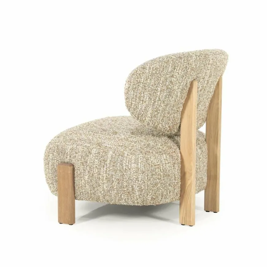 Eleonora Fauteuil Reza naturel - beige Bay