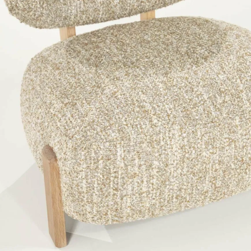 Eleonora Fauteuil Reza naturel - beige Bay