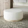 Eleonora Poef Avah large - beige Mantz