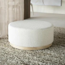 Eleonora Poef Avah large - beige Mantz