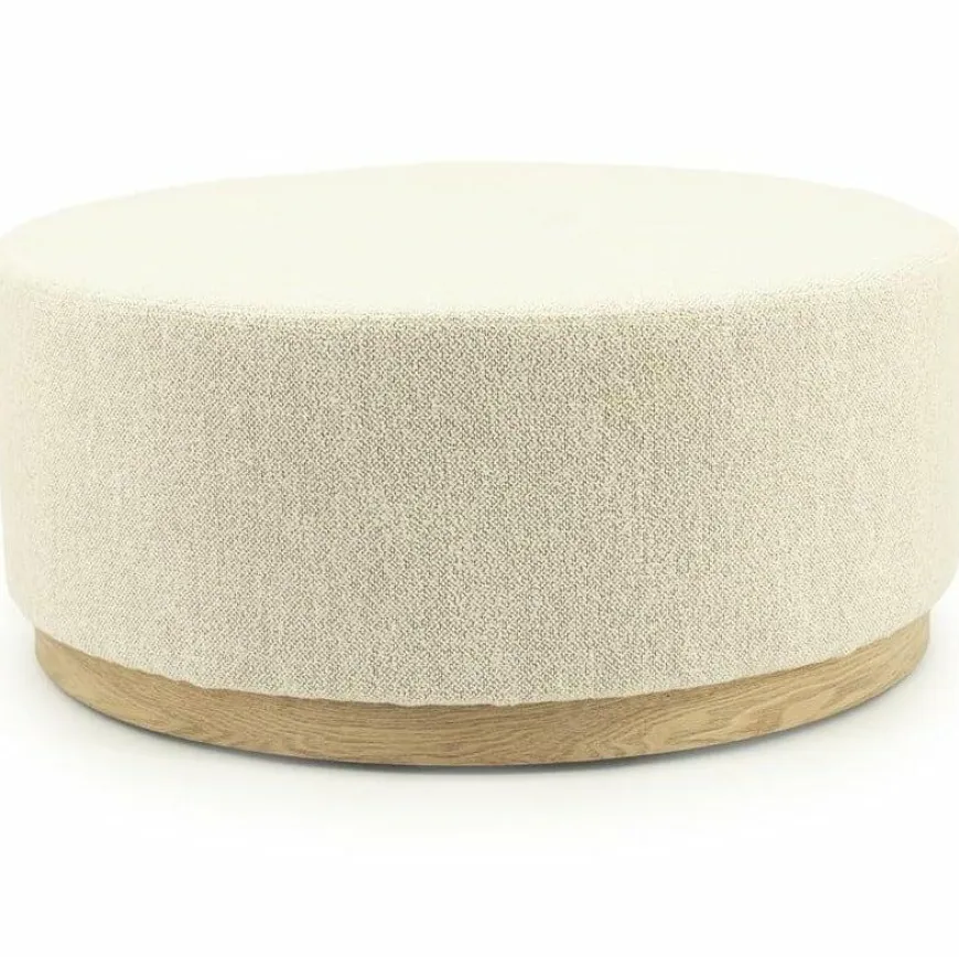 Eleonora Poef Avah large - beige Mantz
