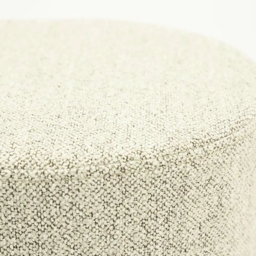 Eleonora Poef Avah small - taupe Mantz