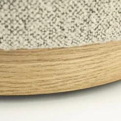 Eleonora Poef Avah small - taupe Mantz