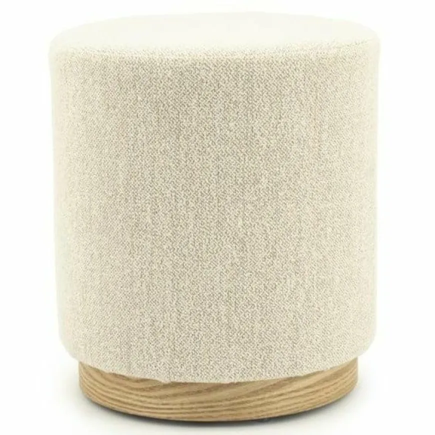 Eleonora Poef Avah small - beige Mantz
