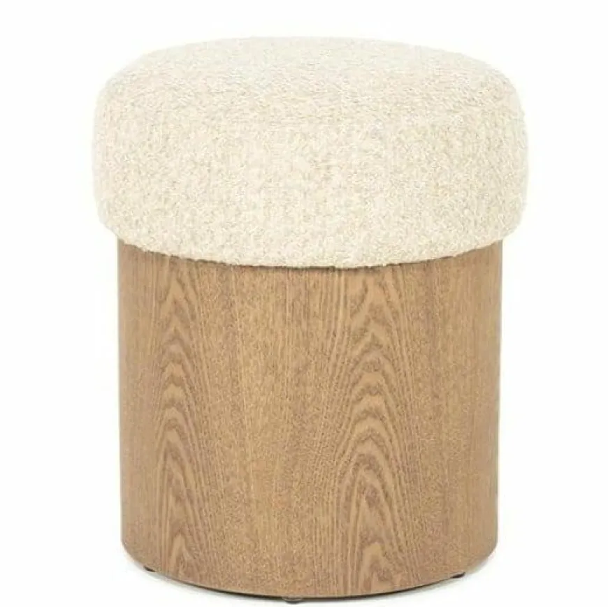 Eleonora Poef George - beige Flou