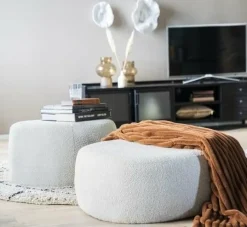 Eleonora Poef Liby klein - beige copenhagen