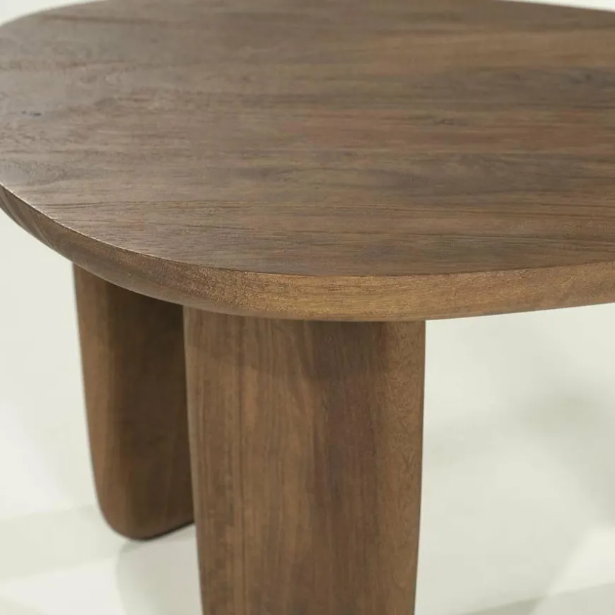 Eleonora Salontafel Maud small - lichtbruin