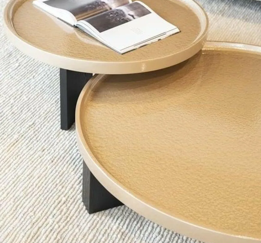 Eleonora Salontafel Mayson 120x25 - beige