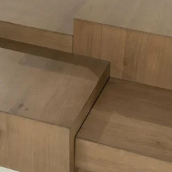 Eleonora Salontafel Quinten rechthoekig - bruin