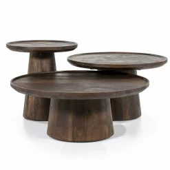 Eleonora Salontafel Ron 66x39 - bruin