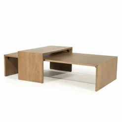 Eleonora Salontafel set Flo - lichtbruin
