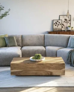 Eleonora Salontafel Tom 130x60 - naturel