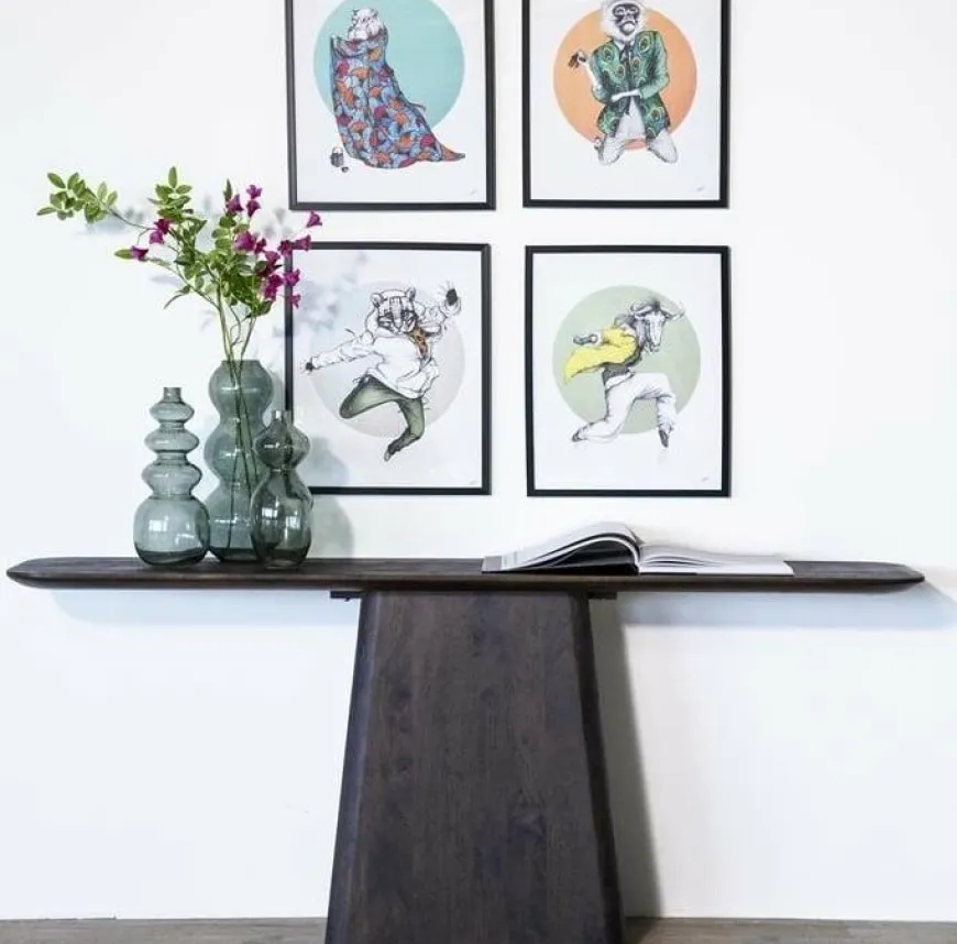 Eleonora Sidetable Aron 180x40 – bruin