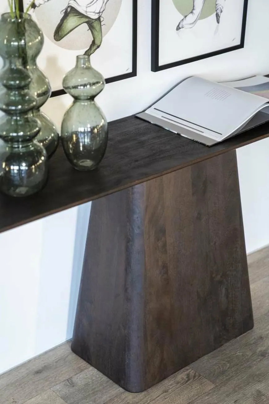 Eleonora Sidetable Aron 180x40 – bruin