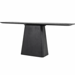 Eleonora Sidetable Aron 180x40 – zwart