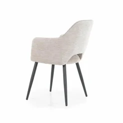 Eleonora Stoel Esmee met armleuning - beige Mellow