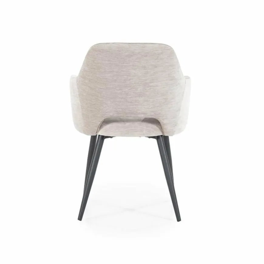 Eleonora Stoel Esmee met armleuning - beige Mellow