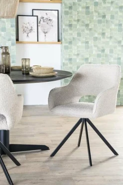 Eleonora Stoel Fabio - beige Spark