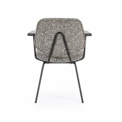 Eleonora Stoel Jon met arml - taupe Maywood