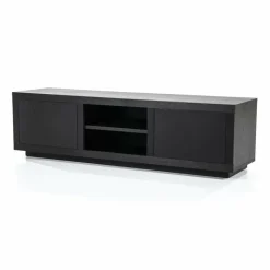 Eleonora TV meubel Helsinki 160 cm 2-drs. - zwart