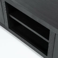 Eleonora TV meubel Helsinki 160 cm 2-drs. - zwart